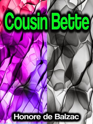 cover image of Cousin Bette